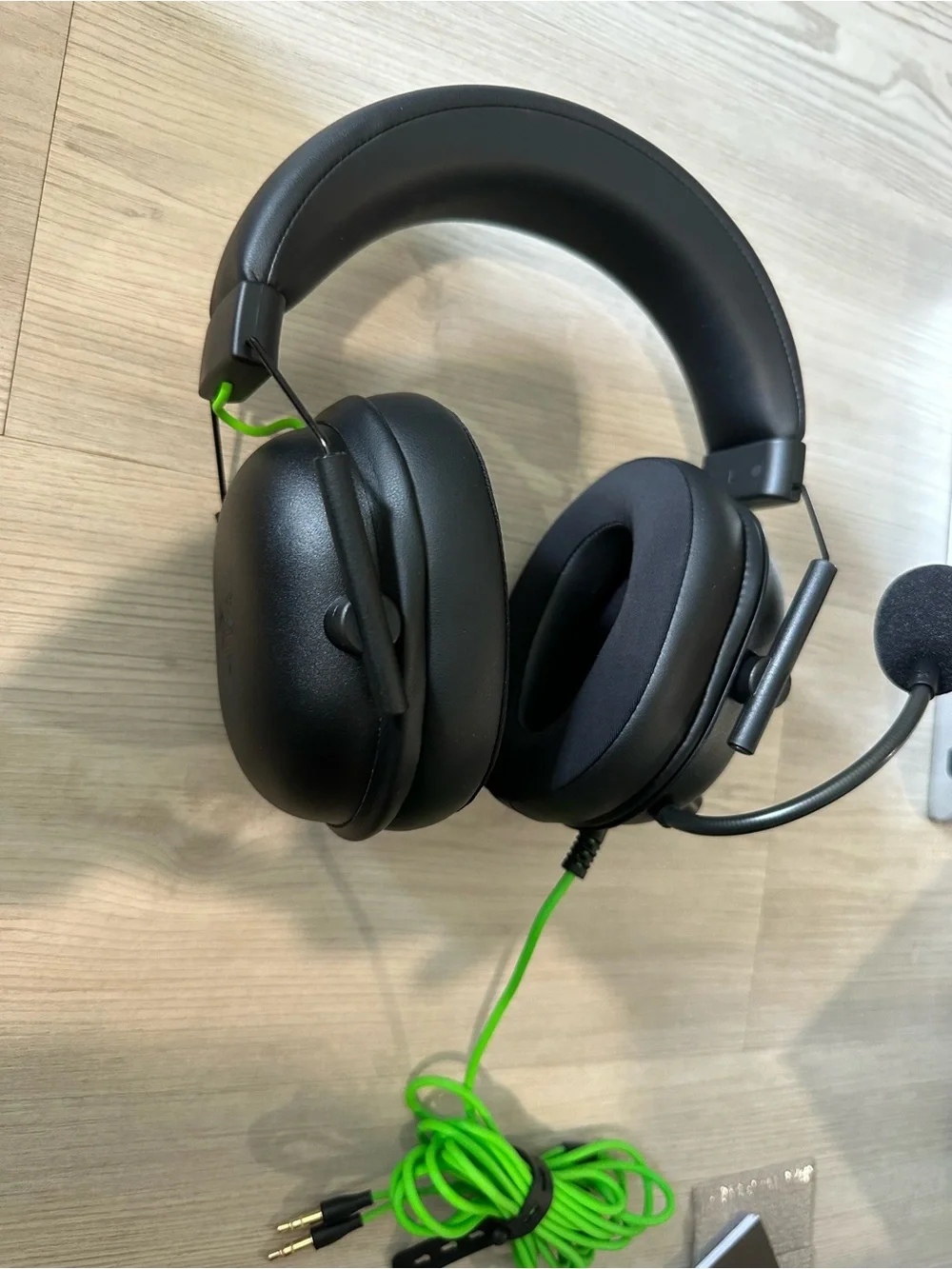 Razer BlackShark V2 X Wired Gaming Headset 3.5mm Black/Green w/ Box NIB